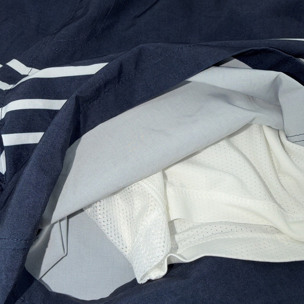 NWT Abercrombie Kids Boys Swim Trunks Size‎ 15/16 Navy Boxer Liner - Picture 5 of 5